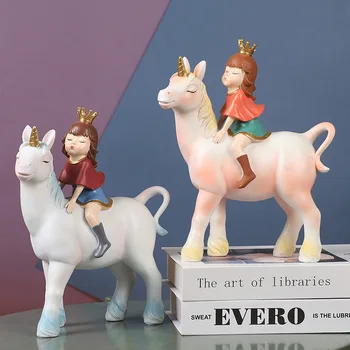 Gift Fairy Tale Series Little Girl Riding Resin Decorations Creative Living Room Crafts Home Decoration Living Room Decoration
Gift Fairy Tale Series Little Girl Riding Resin Decorations Creative Living Room Crafts Home Decoration Living Room Decoration
