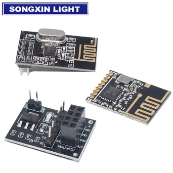 100PCS NRF24L01+ wireless data transmission module 2.4G/NRF24L01 upgrade version 2Mbit/s NRF24L01 Socket Adapter plate Boar
100PCS NRF24L01+ wireless data transmission module 2.4G/NRF24L01 upgrade version 2Mbit/s NRF24L01 Socket Adapter plate Boar