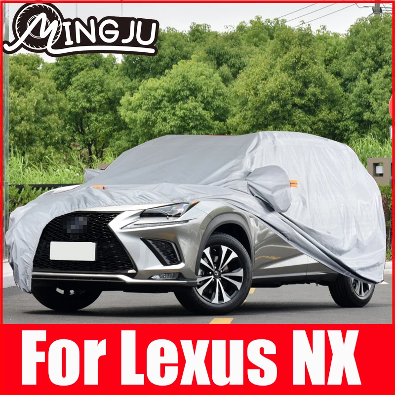 Full Car Covers Outdoor Protection Snow Cover Sunshade Waterproof Dustproof Oxford Cloth for Lexus nx200t 300h Accessories 
Full Car Covers Outdoor Protection Snow Cover Sunshade Waterproof Dustproof Oxford Cloth for Lexus nx200t 300h Accessories