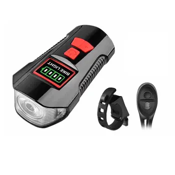 Waterproof Bicycle Light USB Charging Bike Front Light Flashlight Handlebar Cycling Head Light w/ Horn Speed Meter
Waterproof Bicycle Light USB Charging Bike Front Light Flashlight Handlebar Cycling Head Light w/ Horn Speed Meter