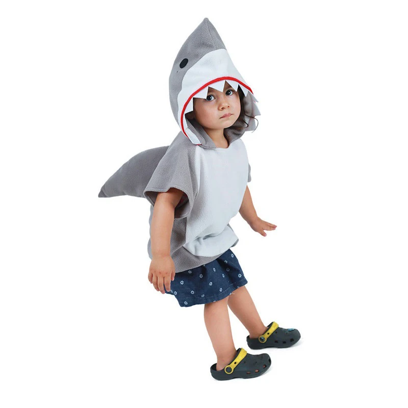 Shark Costume Boy Girl Cartoon Animal Cosplay Clothes Kid Cute Funny Short Sleeve Shool Perfomance Suit Halloween Party Gift
Shark Costume Boy Girl Cartoon Animal Cosplay Clothes Kid Cute Funny Short Sleeve Shool Perfomance Suit Halloween Party Gift