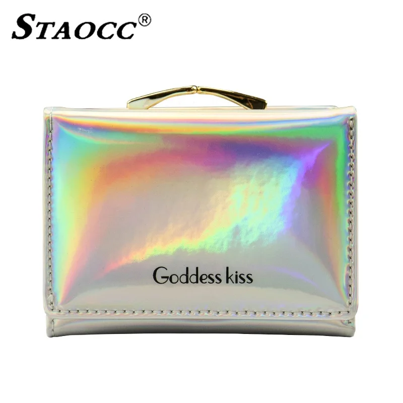 New Women Laser Small Wallets 2019 Ladies Holographic Leather Purse Short Coin Bag Women Multifunction Card Holder Money Wallet
New Women Laser Small Wallets 2019 Ladies Holographic Leather Purse Short Coin Bag Women Multifunction Card Holder Money Wallet