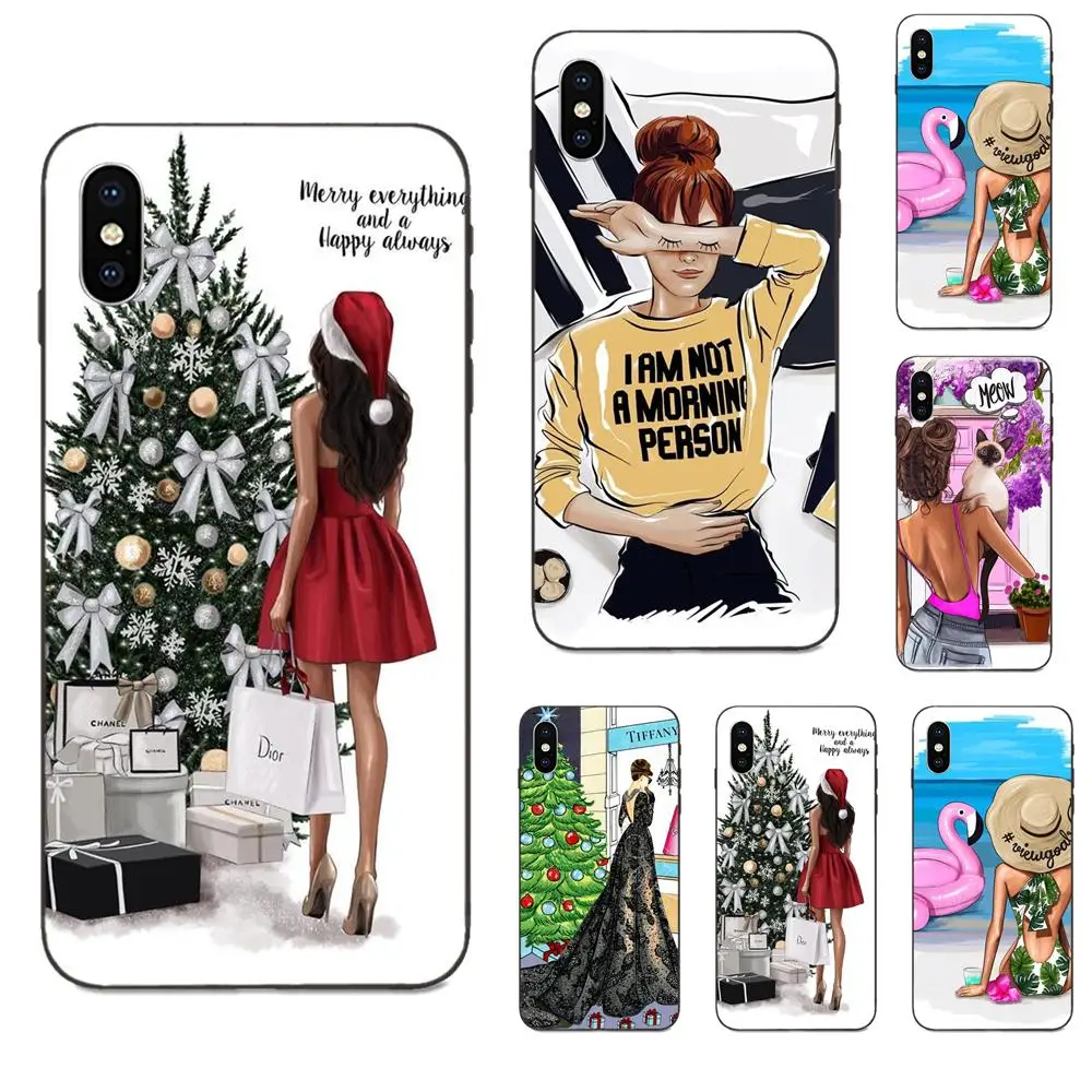 For Huawei Y3 Y5 II Y6 Y7 Y9 nova 2 Plus 2S 3i 4 4e Lite Plus Prime 2017 2018 2019 Soft Mobile Pouch Vogue Christmas Girl 
For Huawei Y3 Y5 II Y6 Y7 Y9 nova 2 Plus 2S 3i 4 4e Lite Plus Prime 2017 2018 2019 Soft Mobile Pouch Vogue Christmas Girl