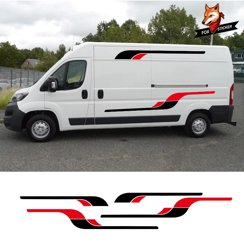 2 Sides Motorhome Vinyl Graphics Stickers Decals Stripes Camper Van Gloss Auto Side Car Sticker For Peugeot BOXER Set
2 Sides Motorhome Vinyl Graphics Stickers Decals Stripes Camper Van Gloss Auto Side Car Sticker For Peugeot BOXER Set