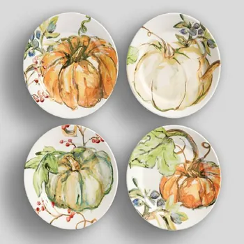 Harvest Pumpkin Decoration Plate Kitchen Cutlery Four-Color Pumpkin Dinner Plate Golden Pumpkin Plate
Harvest Pumpkin Decoration Plate Kitchen Cutlery Four-Color Pumpkin Dinner Plate Golden Pumpkin Plate