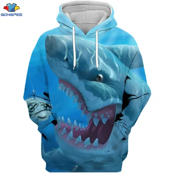 SONSPEE 3D NEW Underwater World Men Hoodie 3D Print Long Sleeve Tops Fun cartoon Shark Hoodie Hip Hop Animal Fishing Sweatshirt
SONSPEE 3D NEW Underwater World Men Hoodie 3D Print Long Sleeve Tops Fun cartoon Shark Hoodie Hip Hop Animal Fishing Sweatshirt