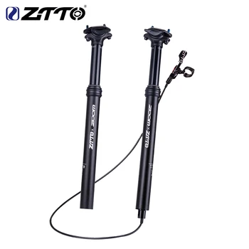ZTTO MTB Seatpost Adjustable seat post Dropper Internal Routing External Cable CNC Remote Lever 100mm Travel seat post 30.9 31.6
ZTTO MTB Seatpost Adjustable seat post Dropper Internal Routing External Cable CNC Remote Lever 100mm Travel seat post 30.9 31.6