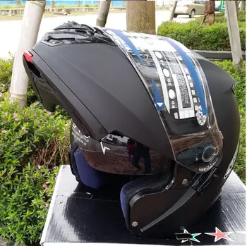 Four Seasons full-covered anti-fog motorcycle full face double lens reveal helmet
Four Seasons full-covered anti-fog motorcycle full face double lens reveal helmet