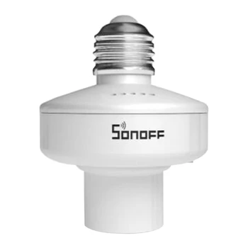 Household Timing Remote Control Smart Home White LED Lamp Holder Module E27 Electronic APP Adapter Socket For SONOFF Slampher R2
Household Timing Remote Control Smart Home White LED Lamp Holder Module E27 Electronic APP Adapter Socket For SONOFF Slampher R2