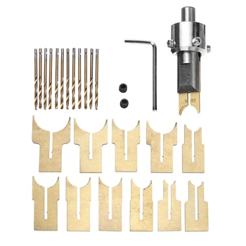 23pcs Buddha Beads Drill Beads Drill Bit Milling Cutter 6mm~25mm Kit Woodworking Milling Cutter Molding Tool for DIY Handicraft
23pcs Buddha Beads Drill Beads Drill Bit Milling Cutter 6mm~25mm Kit Woodworking Milling Cutter Molding Tool for DIY Handicraft