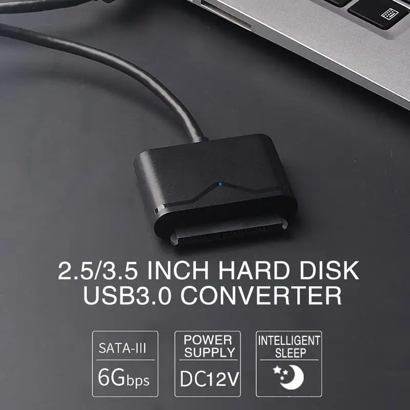 High Speed USB3.0 To 7+15 22Pin Converter USB 3.0 To 22 PIN SATA Adapter Cable For SSD HDD Hard Disk Drive Driver 50cm Cable
High Speed USB3.0 To 7+15 22Pin Converter USB 3.0 To 22 PIN SATA Adapter Cable For SSD HDD Hard Disk Drive Driver 50cm Cable