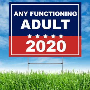 2020 U.S. General Election Yard Signboard Large Size 60*45cm Double-sided Printing with H Bar Party Decoration Christmas Decor
2020 U.S. General Election Yard Signboard Large Size 60*45cm Double-sided Printing with H Bar Party Decoration Christmas Decor