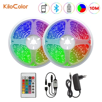 Led Strip Light SMD 2835 Bluetooth Controller Diode Flexible Ribbon Waterproof 10M 24-Key IR Controller Mobile APP Control
Led Strip Light SMD 2835 Bluetooth Controller Diode Flexible Ribbon Waterproof 10M 24-Key IR Controller Mobile APP Control