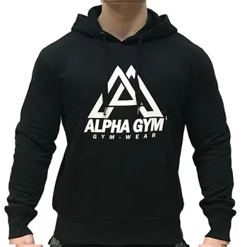 ALPHA GYM "BIG LOGO" Hoodie grey melange
ALPHA GYM "BIG LOGO" Hoodie grey melange