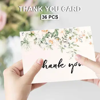 36PCS Thank You Card With 36 White Envelopes 4 X 6 Inch Foldable Greeting Cards For Weddings Mother's Day Graduation Ceremony 
36PCS Thank You Card With 36 White Envelopes 4 X 6 Inch Foldable Greeting Cards For Weddings Mother's Day Graduation Ceremony