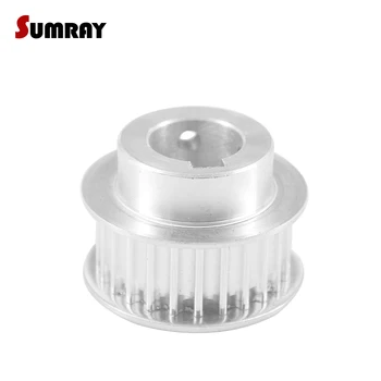SUMRAY 5M 25T Keyway Timing Pulley 8/10/12/14/15mm bore keyway diameter 3/4/5mm 16/21mm width Motor Pulley for Engraving Machine
SUMRAY 5M 25T Keyway Timing Pulley 8/10/12/14/15mm bore keyway diameter 3/4/5mm 16/21mm width Motor Pulley for Engraving Machine