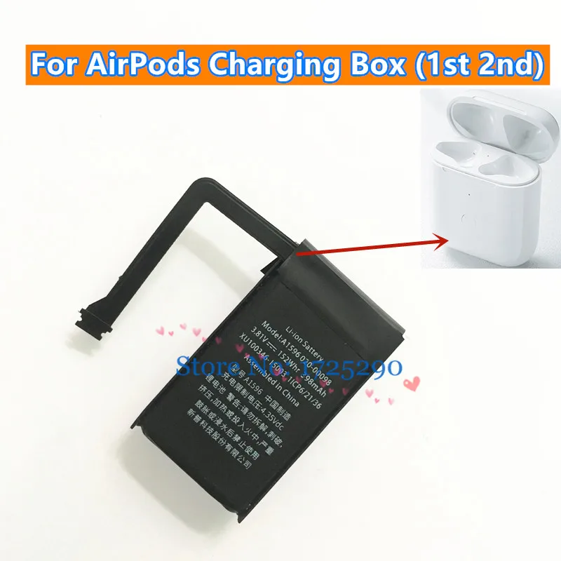 New High Quality 400mAh Battery For Airpods Pro 1st 2nd 3th Wireless & Wired Charger Charging Case Box | Мобильные телефоны и