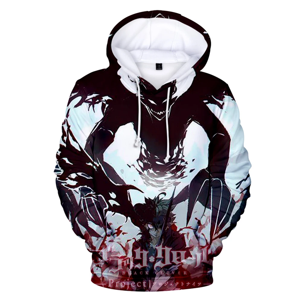 KIDS SIZE Black clover 3D Hoodies Anime sweatshirt boys/girls Autumn winter Pullovers Long Sleeve comfortable Outwear Men hoodie
KIDS SIZE Black clover 3D Hoodies Anime sweatshirt boys/girls Autumn winter Pullovers Long Sleeve comfortable Outwear Men hoodie