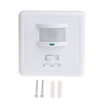 220-240V AC Wall Mounted 9m Automatic PIR Infrared LED Motion Sensor Switch Au22 19 Dropship
220-240V AC Wall Mounted 9m Automatic PIR Infrared LED Motion Sensor Switch Au22 19 Dropship