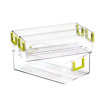 Plastic Kitchen Pantry Cabinet Set of 3,Refrigerator or Freezer Food Storage Bins,Organizer for Fruit,Food
Plastic Kitchen Pantry Cabinet Set of 3,Refrigerator or Freezer Food Storage Bins,Organizer for Fruit,Food
