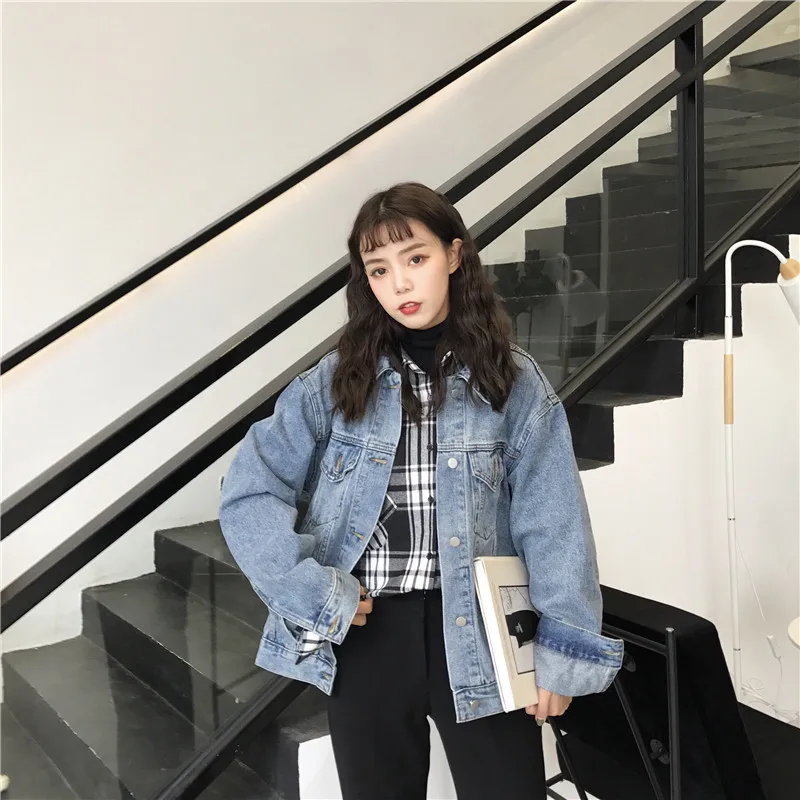 Photo Shoot 2019 Spring New Style WOMEN'S Coat BF Retro with Holes Loose-Fit Long Sleeve Denim Jacket Women's
Photo Shoot 2019 Spring New Style WOMEN'S Coat BF Retro with Holes Loose-Fit Long Sleeve Denim Jacket Women's