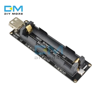 ESP32 ESP32S For Wemos For Raspberry Pi 18650 Battery Charge Shield Board V3 Micro USB Port Type-A USB 0.5A For Arduino Charge
ESP32 ESP32S For Wemos For Raspberry Pi 18650 Battery Charge Shield Board V3 Micro USB Port Type-A USB 0.5A For Arduino Charge