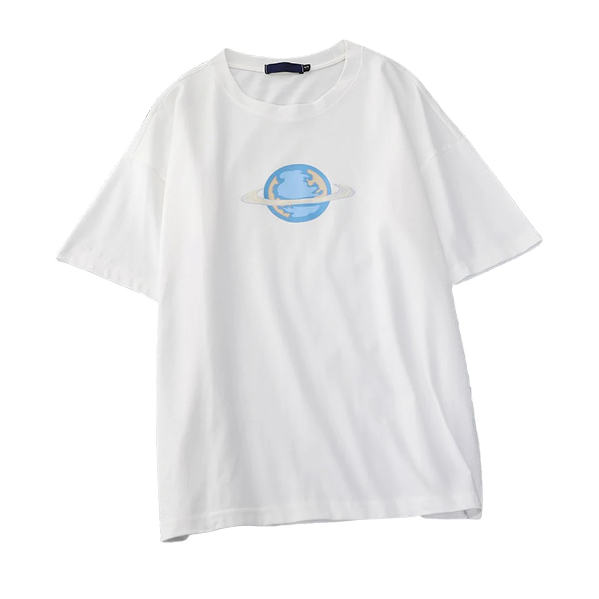 Cute Planet Printed T-Shirt for Women Teen Girls Simple Cotton Natural Style Tee Shirts Tops
Cute Planet Printed T-Shirt for Women Teen Girls Simple Cotton Natural Style Tee Shirts Tops