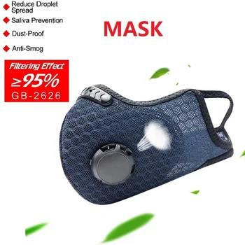 Cycling Mask with Filter, Sports Face Mask,Reusable PM2.5 Activated Carbon Dustproof Respirator Filtration Exhaust Gas
Cycling Mask with Filter, Sports Face Mask,Reusable PM2.5 Activated Carbon Dustproof Respirator Filtration Exhaust Gas