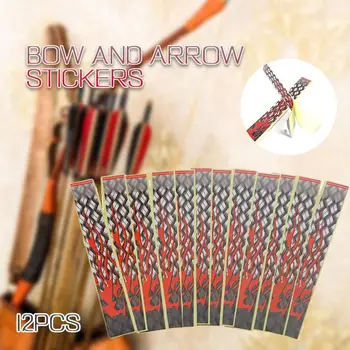 Arrow Tail Sticker Archery Shafts Shooting Camp Hunter 12pcs Red Arrow Wraps Hunting Bow Outdoor Tool
Arrow Tail Sticker Archery Shafts Shooting Camp Hunter 12pcs Red Arrow Wraps Hunting Bow Outdoor Tool