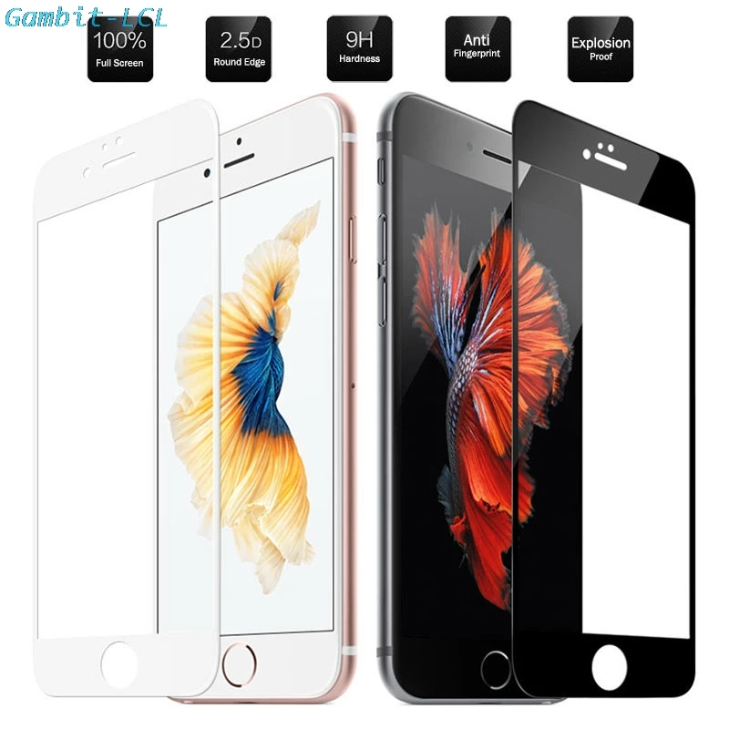 2PCS Full Cover Tempered Glass for Apple iPhone 6 6S 7 8 Plus X XR XS Max 6 6S Plus Screen Protector Glass Protective Film
2PCS Full Cover Tempered Glass for Apple iPhone 6 6S 7 8 Plus X XR XS Max 6 6S Plus Screen Protector Glass Protective Film