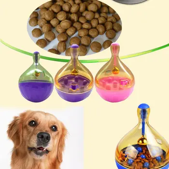 New Pets Cat Dog Tumbler Leakage Food Ball Animal Playing Training Exercise Toy Anti-depression Funny Toy Bell For Pet Dogs Cats
New Pets Cat Dog Tumbler Leakage Food Ball Animal Playing Training Exercise Toy Anti-depression Funny Toy Bell For Pet Dogs Cats