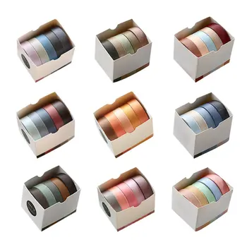 45 Rolls Washi Paper Tapes Colored Decorative Stickers Simple Tape Gift Packaging Band for DIY Craft Gift Supplies
45 Rolls Washi Paper Tapes Colored Decorative Stickers Simple Tape Gift Packaging Band for DIY Craft Gift Supplies
