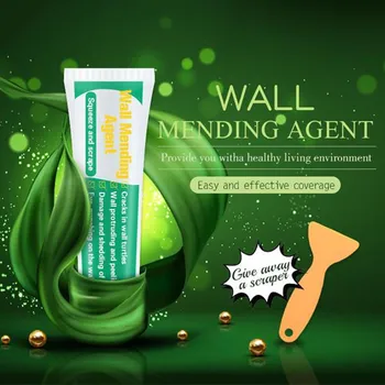 Wall Mending Agent Wall Repair Cream Wall Crack Nail Repair Agent Walls Peeling Graffiti Gap Repair paste With scraper 2020 new
Wall Mending Agent Wall Repair Cream Wall Crack Nail Repair Agent Walls Peeling Graffiti Gap Repair paste With scraper 2020 new