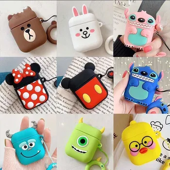 mini airpods Bluetooth Earphone Case for Airpods Protective Cover for Air Pods 1 2 Box Key Ring Strap Cute Cartoon Silicone
mini airpods Bluetooth Earphone Case for Airpods Protective Cover for Air Pods 1 2 Box Key Ring Strap Cute Cartoon Silicone