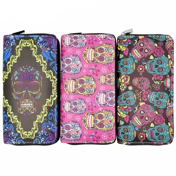 KANDRA Vintage Designer Women Wallets Colorful Skull Pattern Long Wallet Zipper Purses Female Clutch Phone Bag Card Holder
KANDRA Vintage Designer Women Wallets Colorful Skull Pattern Long Wallet Zipper Purses Female Clutch Phone Bag Card Holder