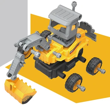 RC Excavator 2.4Ghz DIY Assembly Electric Bulldozer Remote Control Truck Simulation Engineering Car Toy For Children 2020 New 
RC Excavator 2.4Ghz DIY Assembly Electric Bulldozer Remote Control Truck Simulation Engineering Car Toy For Children 2020 New