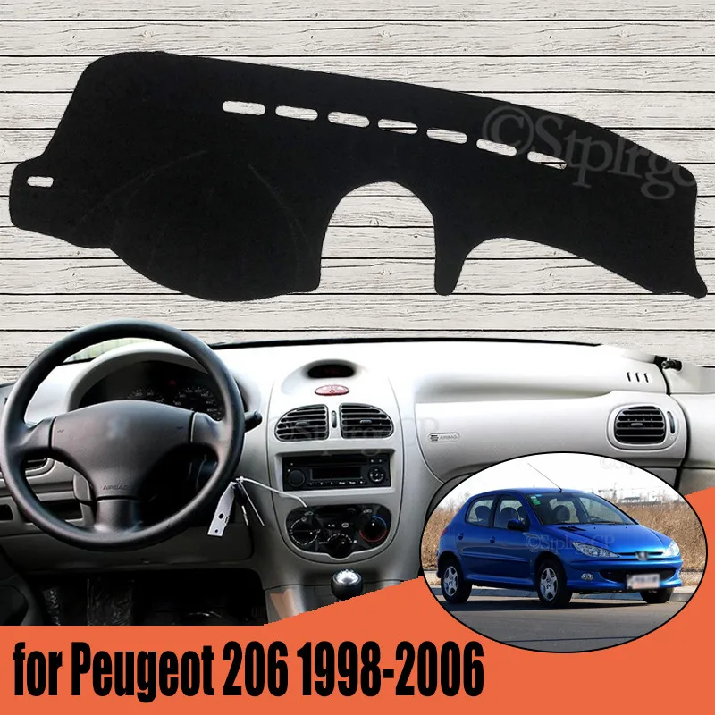 Anti-Slip Anti-UV Mat Dashboard Cover Pad Dashmat Protect Carpet for Peugeot 206 1998-2006 Accessories
Anti-Slip Anti-UV Mat Dashboard Cover Pad Dashmat Protect Carpet for Peugeot 206 1998-2006 Accessories