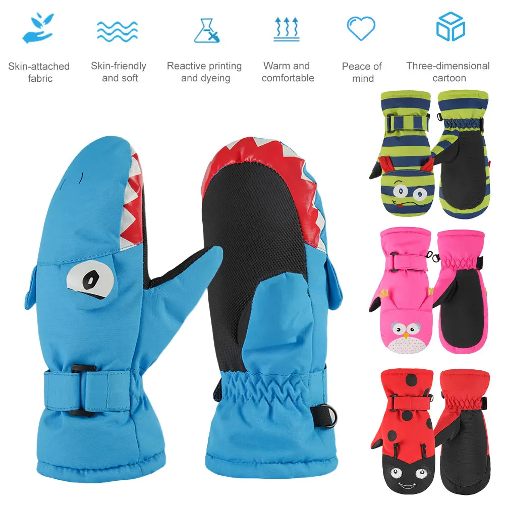 Kids Winter Warm Gloves Windproof For Children Boys Girls Snowboarding Ski Cycling Climbing Outdoor Gloves Waterproof Anti-slip
Kids Winter Warm Gloves Windproof For Children Boys Girls Snowboarding Ski Cycling Climbing Outdoor Gloves Waterproof Anti-slip