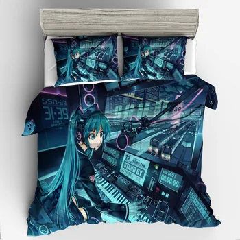 Dropshipping Boy gife 3D print Bedding set Queen King Single Duvet cover set Home Textiles Japanese Cartoon Animation Miku 16
Dropshipping Boy gife 3D print Bedding set Queen King Single Duvet cover set Home Textiles Japanese Cartoon Animation Miku 16