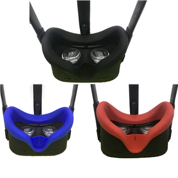Silicone Eye Mask Cover for Oculus Quest VR Glasses Unisex Anti-sweat Anti-leakage Light Blocking Face Eye Cover Pad Replacement
Silicone Eye Mask Cover for Oculus Quest VR Glasses Unisex Anti-sweat Anti-leakage Light Blocking Face Eye Cover Pad Replacement