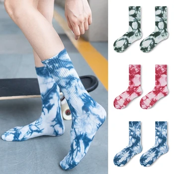 Men Women Couple Ribbed Cotton Crew Socks Contrast Color Gradient Tie-Dye Harajuku Hip Hop Skateboard Mid Tube Stockings
Men Women Couple Ribbed Cotton Crew Socks Contrast Color Gradient Tie-Dye Harajuku Hip Hop Skateboard Mid Tube Stockings