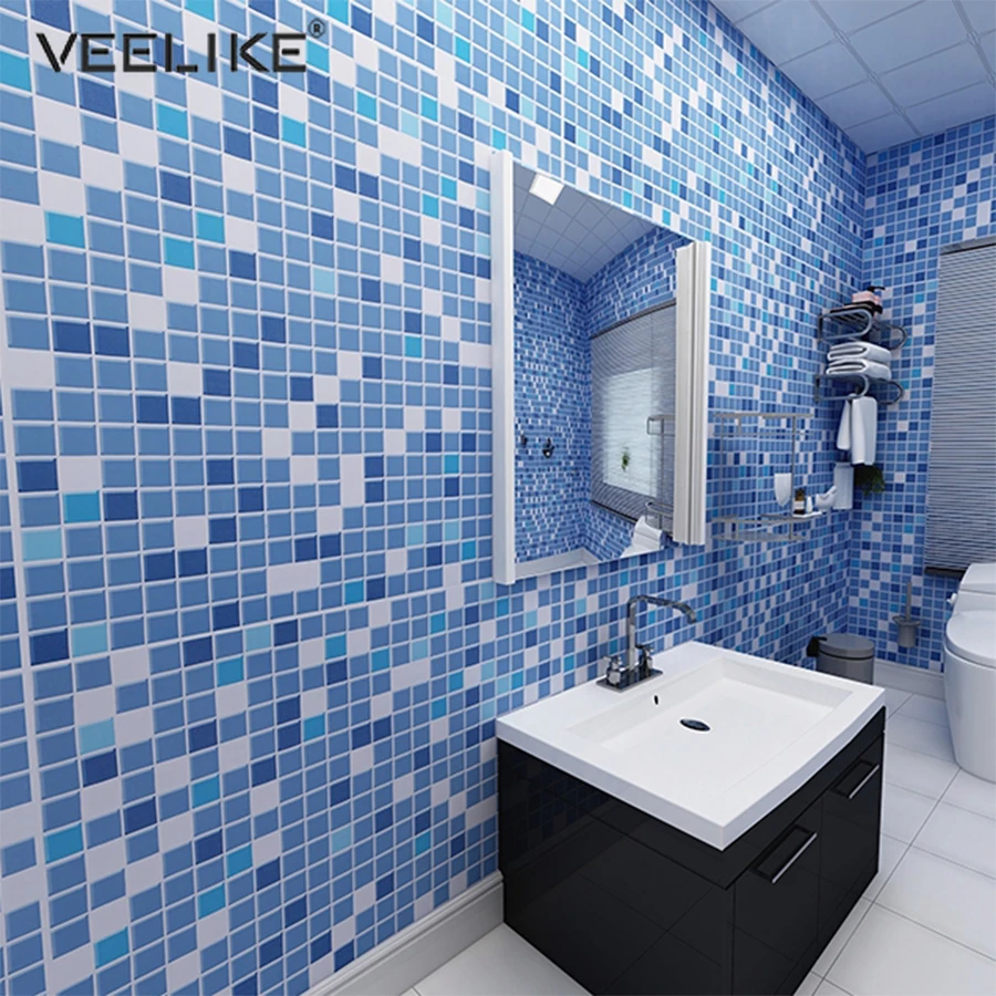 Home Decor Mosaic Waterproof Wall Papers for Bathroom Kids Room Bedroom Wall Removable PVC Oil-proof Self Adhesive Contact Paper
Home Decor Mosaic Waterproof Wall Papers for Bathroom Kids Room Bedroom Wall Removable PVC Oil-proof Self Adhesive Contact Paper