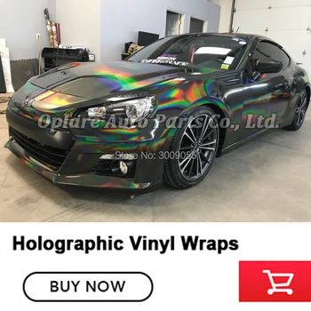 Newest upgraded silver black holographic film car wrap film holographic Sticker Car styling black silver chrome vinyl best glue 
Newest upgraded silver black holographic film car wrap film holographic Sticker Car styling black silver chrome vinyl best glue
