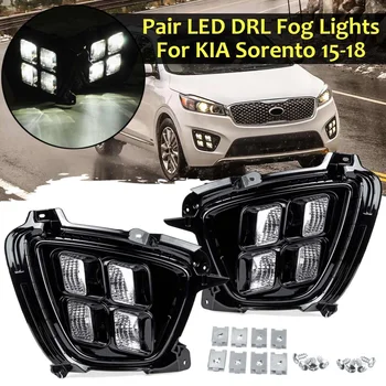DRL LED Daytime Running Light Front Bumper LED Fog Light Lamp for Kia Sorento Asian Model Edition 2015-2018 Fog Light Assemly
DRL LED Daytime Running Light Front Bumper LED Fog Light Lamp for Kia Sorento Asian Model Edition 2015-2018 Fog Light Assemly