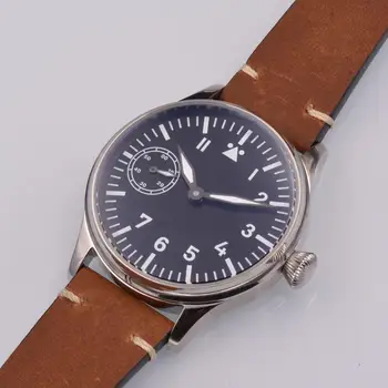 Oumashi 44mm Vintage Pilot Hand Winding Watch Seagull ST3600 Movement 6497 Fashion Leather Luminous mens Mechanical wristwatch
Oumashi 44mm Vintage Pilot Hand Winding Watch Seagull ST3600 Movement 6497 Fashion Leather Luminous mens Mechanical wristwatch