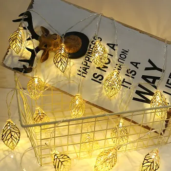 Golden Metal Tree Leaf Leaf String Lights Christmas Light Fairy String Light Landscape Lamp Party Decoration Outdoor Festival
Golden Metal Tree Leaf Leaf String Lights Christmas Light Fairy String Light Landscape Lamp Party Decoration Outdoor Festival