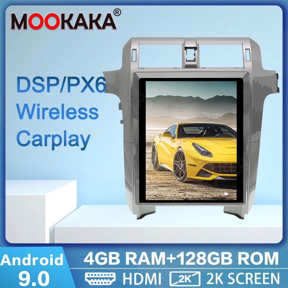 PX6 Tesla Screen Android 9.0 4+128G Car GPS Navi For Lexus GX400 GX460 2010-2016 Multimedia Player Auto Stereo Head Unit Carplay
PX6 Tesla Screen Android 9.0 4+128G Car GPS Navi For Lexus GX400 GX460 2010-2016 Multimedia Player Auto Stereo Head Unit Carplay