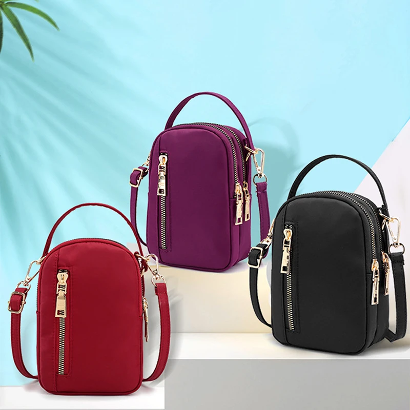 Women's Mini Shoulder Bag Fashion Handbag Messenger Vintage Lightweight Nylon Purse Solid Zipper Waterproof Flap Crossbody Bag
Women's Mini Shoulder Bag Fashion Handbag Messenger Vintage Lightweight Nylon Purse Solid Zipper Waterproof Flap Crossbody Bag