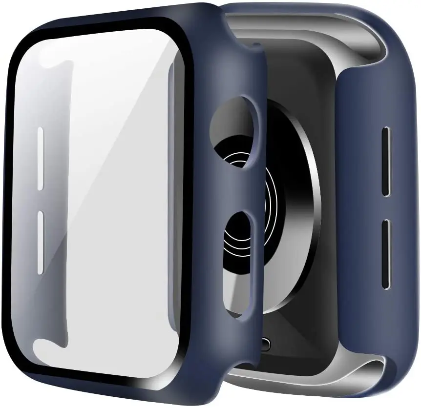Hard Case for Apple Watch PC Bumper Case with Built-in Tempered Glass Screen Protector, Ultra-Thin Full Coverage High Definition
Hard Case for Apple Watch PC Bumper Case with Built-in Tempered Glass Screen Protector, Ultra-Thin Full Coverage High Definition