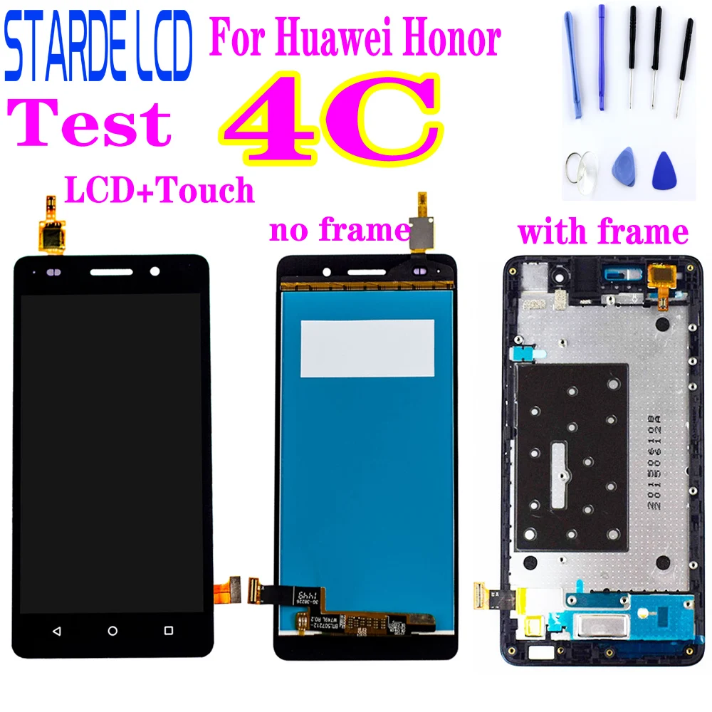 For Huawei Honor 4C LCD Display Touch Screen Digitizer Assembly Frame For Huawei Honor 4C Display Screen CHC-U01 CHC-U03 CHC-U23
For Huawei Honor 4C LCD Display Touch Screen Digitizer Assembly Frame For Huawei Honor 4C Display Screen CHC-U01 CHC-U03 CHC-U23